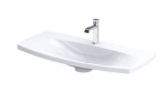 ORiSTO Umywalka meblowa LOUIS 102 cm, BIAŁY KONGLOMERAT UME-LU-102-92
