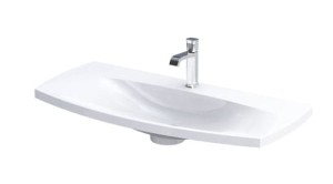 ORiSTO Umywalka meblowa LOUIS 102 cm, BIAŁY KONGLOMERAT UME-LU-102-92