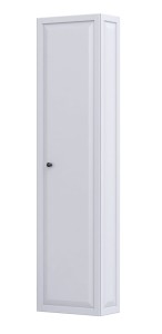 Oristo Słupek wiszący MONTEBIANCO 40 cm, UNIWERSALNY BIAŁY MAT OR47-SB1D-40-2