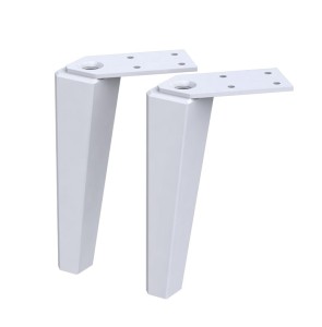 Oristo Nogi do szafki MONTEBIANCO 15 cm, BIAŁY MAT 2 sztuki  OR47-A-NO-15-2