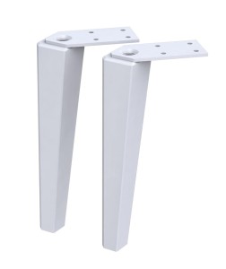 Oristo Nogi do szafki MONTEBIANCO 20 cm, BIAŁY MAT 2 sztuki OR47-A-NO-20-2