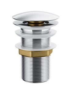 Corsan - Korek klik-klak duży do umywalki bez przelewu MUKK CHROM