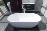 POLYSAN Wanna wolnostojąca z konglomeratu 150x75x46 REDUTA 72843-DARMOWA DOSTAWA