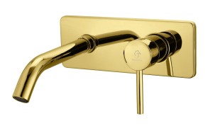 Bateria LOTI GOLD umywalkowa podtynkowa złoty połysk BJJ330G