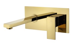 Bateria CEDI GOLD umywalkowa podtynkowa złoty połysk BJJ340G