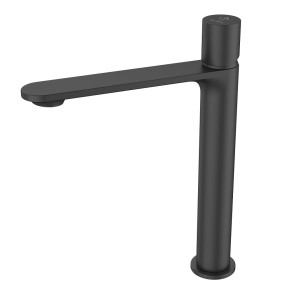 Bateria BLUO BLACK umywalkowa stojąca wysoka czarny mat BJV204/1B