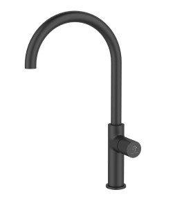 Bateria BLUO BLACK zlewozmywakowa stojąca czarny mat BJV205B