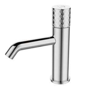 Bateria OVE umywalkowa stojąca niska chrom BJV304