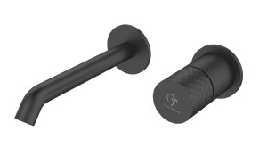 Bateria OVE BLACK umywalkowa podtynkowa czarny mat  BJV300B