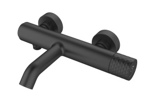 Bateria OVE BLACK wannowa ścienna bez natrysku czarny mat BJV303B