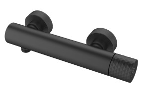 Bateria OVE BLACK natryskowa ścienna bez natrysku czarny mat BJV306B