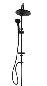 Deszczownica natryskowa OVAL PLUS BLACK