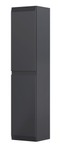 Oristo Słupek wiszący BRYLANT UNI 35 cm, UNIWERSALNY CZARNY MAT OR36-SB2D-35-8-V3