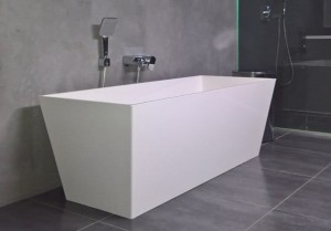 GELCO Wanna wolnostojąca z konglomeratu 159x65x55 KVADRIE GVKV1590-DARMOWA DOSTAWA