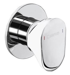 SAPHO - Bateria bidetowa AXAMITE podtynkowa, 1 funkcyjna CHROM AX40