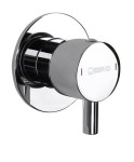 SAPHO - Bateria bidetowa RHAPSODY podtynkowa, 1 funkcyjna CHROM 5540