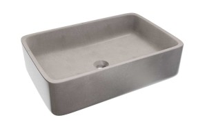 ADNaturalnie Umywalka nablatowa ETNA MINI 45x30x11,5 cm szary marmur KUN-004SZ-M - DARMOWA DOSTAWA