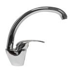 Bateria KATE zlewozmywakowa stojąca wylewka typu "U" chrom