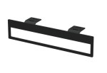 Oristo Reling na ręczniki 45 cm, CZARNY MAT OR00-A-RE-45-8