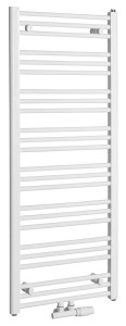 BRUCKNER Grzejnik łazienkowy ALBRECHT 50x125 cm 525W podłączenie centralne kolor biały