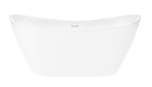 Corsan Wanna wolnostojąca NAUTI 170x75 z wykończeniem białym E-043XL - DARMOWA DOSTAWA