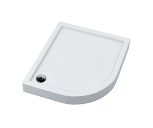 Schedpol Brodzik asymetryczny COMPETIA 100x80x14 Prawy z systemem STABILSOUND 3.0172-Darmowa dostawa