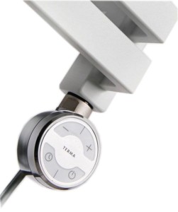 SAPHO Grzałka elektryczna MOA-C z termostatem 300 W do grzejnika łazienkowego kolor chrom MOA-C-300