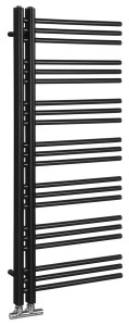 SAPHO Grzejnik łazienkowy DORLION 50x120 cm 492W kolor czarny mat