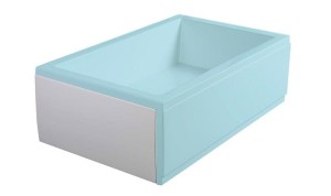 POLYSAN obudowa brodzikowa boczna DEEP PLAIN  75x36 cm 89746