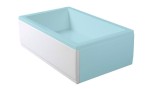 POLYSAN obudowa brodzikowa czołowa lewa DEEP PLAIN  130x36 cm 72952