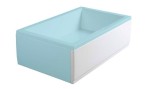 POLYSAN obudowa brodzikowa czołowa prawa DEEP PLAIN  130x36 cm 72953