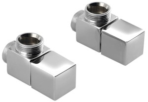 SAPHO Zawór CUBE przyłączeniowy manualny   kolor chrom CP4010S