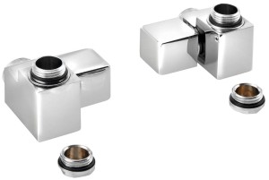 SAPHO Zawór CUBE COMBI przyłączeniowy manualny prawy  kolor chrom CP561S