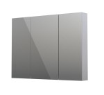 Oristo Szafka górna lustrzana NEO 100 cm troje drzwi, CHROM POŁYSK OR00-SGL3D-100-99