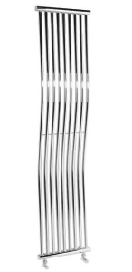 SAPHO Grzejnik łazienkowy ONDA 40x170 cm 425W kolor chrom 1801-05