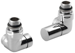 SAPHO Zawór CORNER SIMPLY przyłączeniowy prawy manualny  kolor chrom CP130S