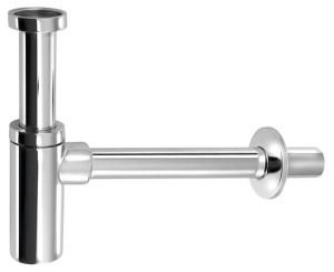 SAPHO Syfon umywalkowy 5/4" odpływ 32 mm okrągły CHROM SI511