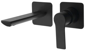 SAPHO - Bateria podtynkowa umywalkowa PAX czarny mat XA08/15 - Darmowa dostawa