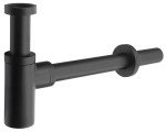 SAPHO Syfon umywalkowy 5/4" odpływ 32 mm okrągły CZARNY MAT SI515