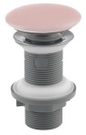 ISVEA Korek umywalkowy 5/4“ klik-klak bez przelewu, ceramiczny grzybek, wys. 20-70mm, Salmon  mat 38TP0167I