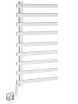 SAPHO Suszarka elektryczna ELCOR  48x92 cm 128W  z podświetlanym wyłącznikiem kolor biały mat EB450