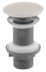 ISVEA Korek umywalkowy 5/4“ klik-klak bez przelewu, ceramiczny grzybek, wys. 20-70mm, IVORY mat 38TP0165I