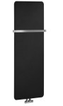 SAPHO Grzejnik łazienkowy TABELLA 37x119 cm  417W  kolor czarny mat MI1139