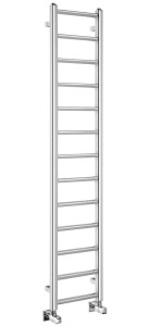 SAPHO Grzejnik łazienkowy METRO LIGHT 30x150 cm 276W kolor chrom IR446R