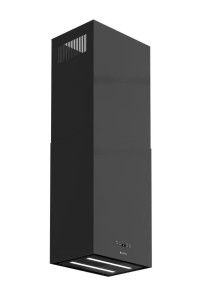 GLOBALO Okap kuchenny wyspowy WERNO ISOLA 40.2 LINIA DESIGN kolor BLACK-DARMOWA DOSTAWA