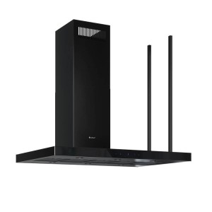 GLOBALO Okap kuchenny wyspowy NOELIA ISOLA 120.1 LINIA SILENT QUALITY kolor BLACK-DARMOWA DOSTAWA