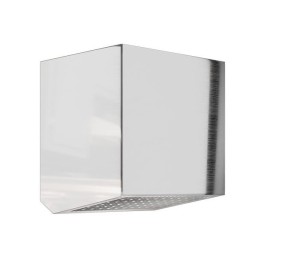 GLOBALO Turbina Zewnętrzna TZ 1.1 LINIA DESIGN do okapów kuchennych kolor INOX-DARMOWA DOSTAWA