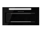 GLOBALO Okap kuchenny podszafkowy do zabudowy SENTURO 60.3 LINIA DESIGN kolor BLACK-DARMOWA DOSTAWA