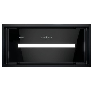 GLOBALO Okap kuchenny podszafkowy do zabudowy  PINELIO 60.1 LINIA SILENT QUALITY kolor BLACK-DARMOWA DOSTAWA