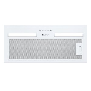 GLOBALO Okap kuchenny podszafkowy do zabudowy HADARIO 60.2 LINIA DESIGN kolor WHITE-DARMOWA DOSTAWA